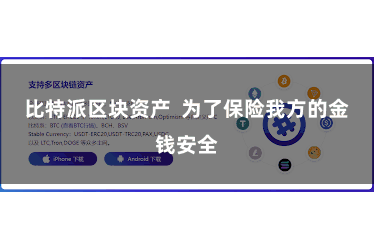 比特派区块资产  为了保险我方的金钱安全