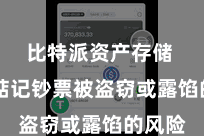 比特派资产存储  不消惦记钞票被盗窃或露馅的风险