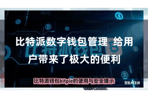 比特派数字钱包管理  给用户带来了极大的便利